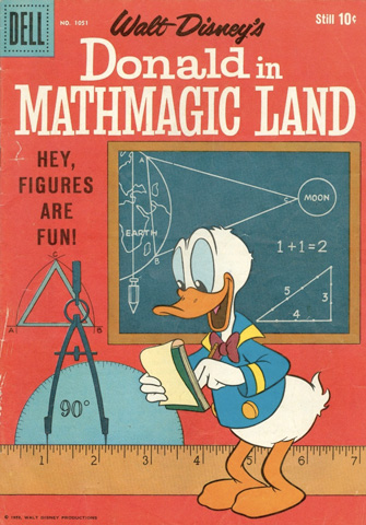 Donald in Mathmagic Land Poster Donald in Mathmagic Land Poster
