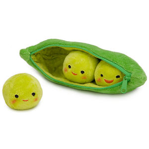 3 peas-in-a-pod plush disney store