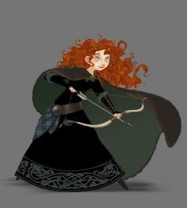 Merida Brave Visual Development Art