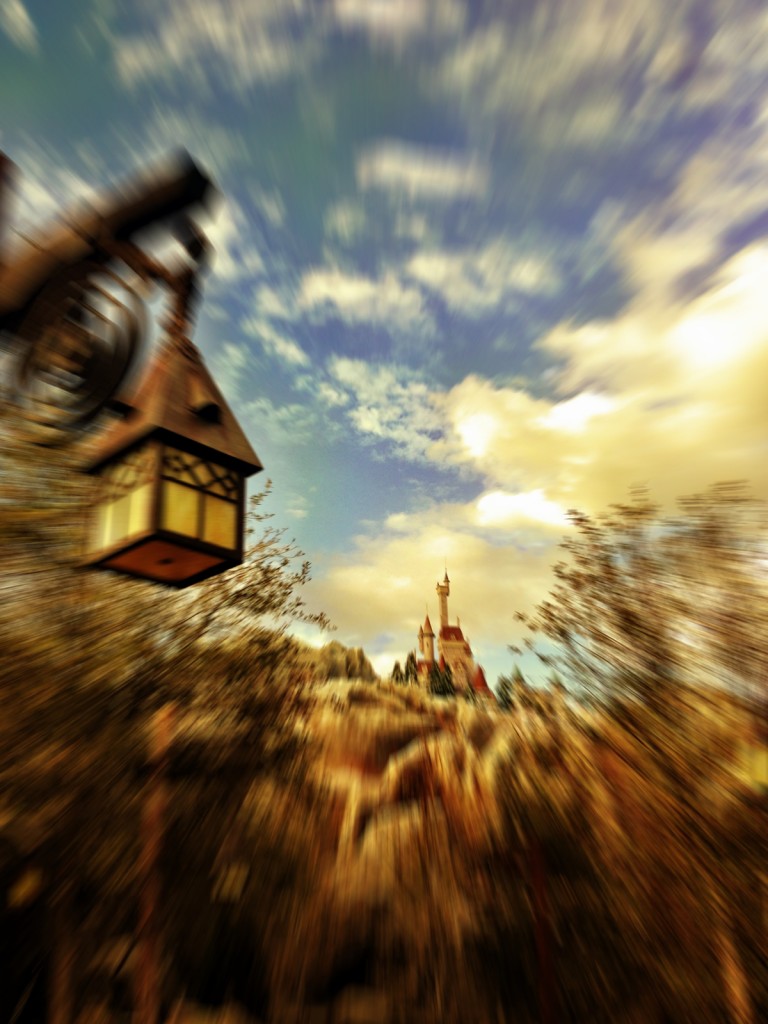 Beauty and the Beast Castle Explosion
