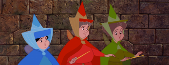 Flora, Fauna, Merryweather Sleeping Beauty