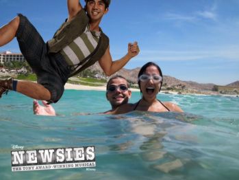 Newsies Swimming Newsies Photo Booth 12