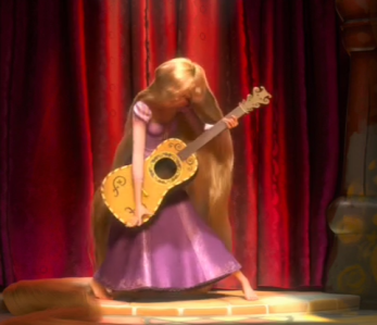 Tangled Rapunzel Guitar