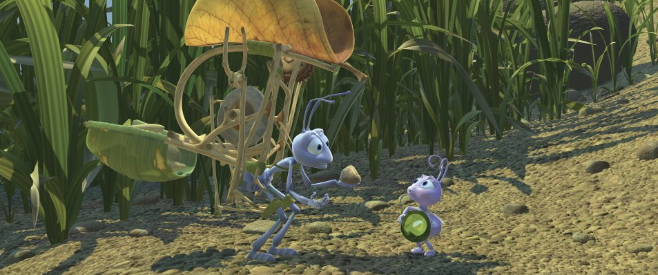 90s Dot and Flik A Bug's Life