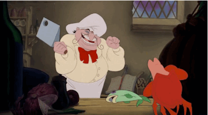 French Chef in The Little Mermaid