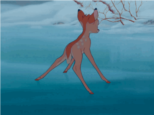 Monday Bambi Falling