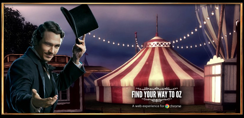 Oz the Great and Powerful Find Your way