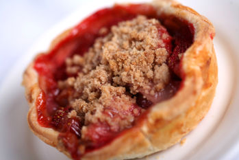 Strawberry Rhubarb Pie from Flo's V-8 Cafe at Disney California Adventure