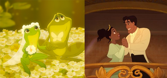 Tiana and Naveen_Princess and the Frog_Green