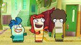 Follow three best fish friends as they attend high school inside a pet store tank!