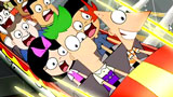 Create a roller coaster with Phineas and Ferb!